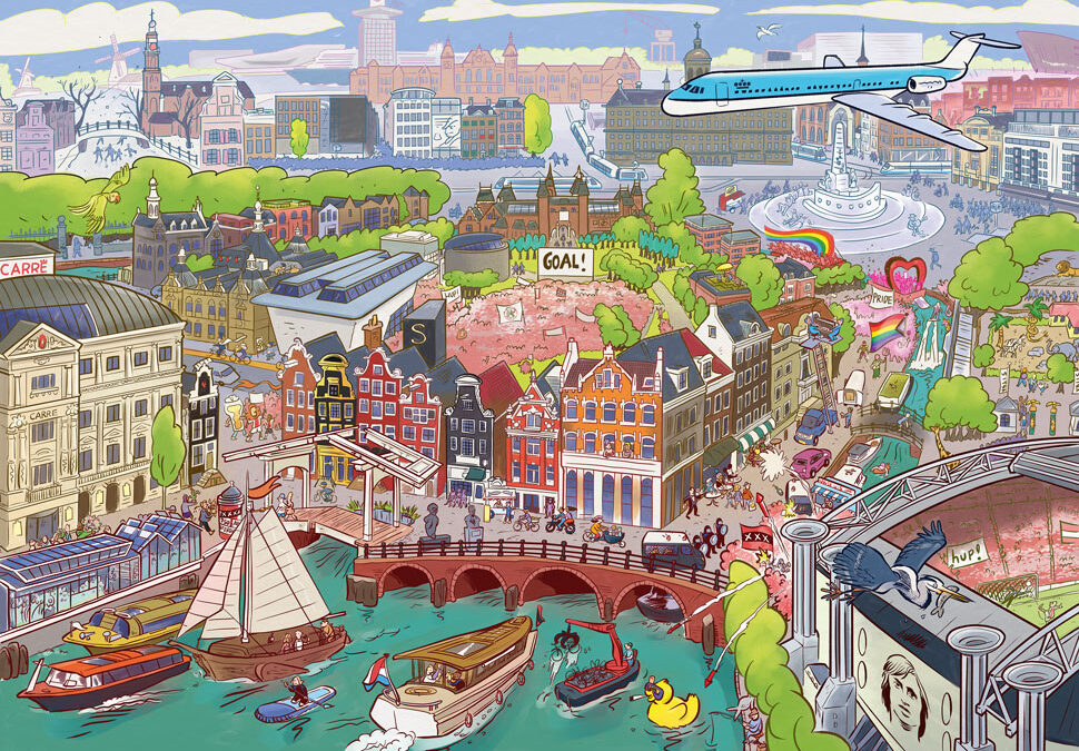 Een stad om stukjes van te houden